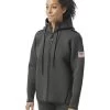 TYR Women's Elite Team Full Zip Hoodie - USA -Tyr wsfzus2a 237 alt05