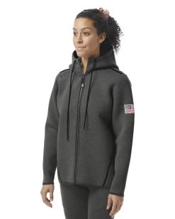 TYR Women's Elite Team Full Zip Hoodie - USA