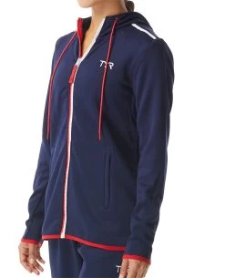 TYR Women's Alliance Podium Full Zip Hoodie
